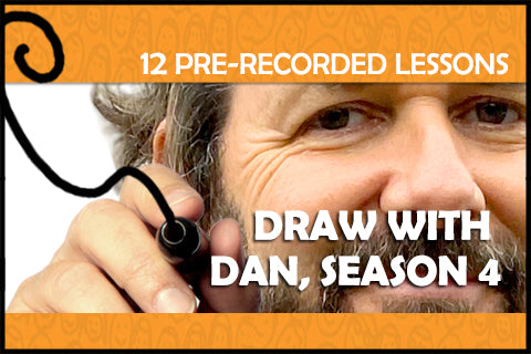 Draw with Dan Season 4  Recordings (Episodes 1-12)
