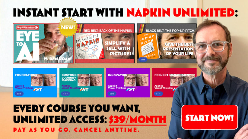 Napkin Unlimited Subscription + Live Lessons