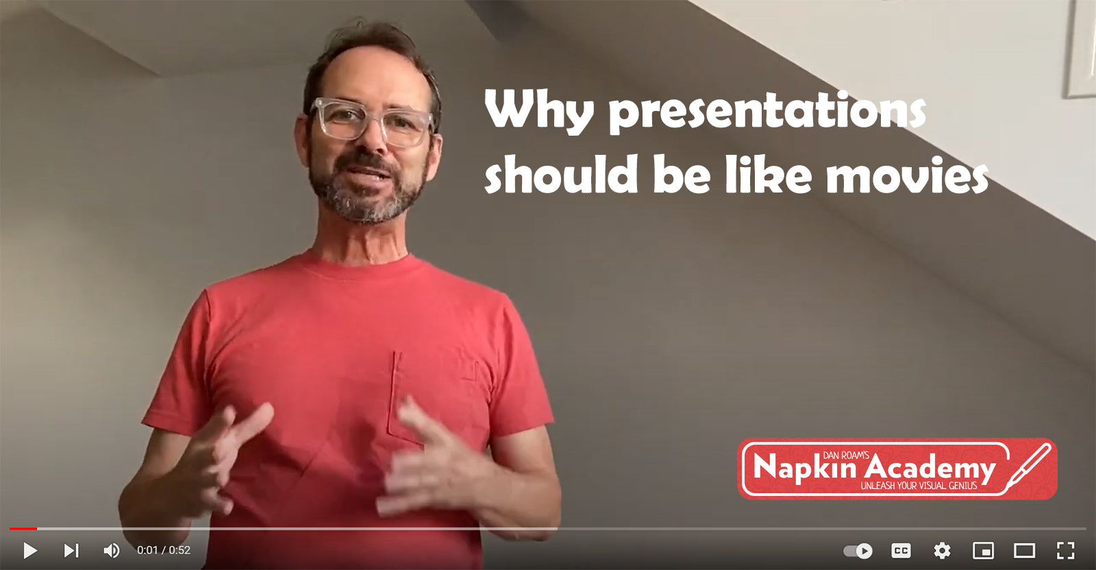 Load video: Presentations should be like movies